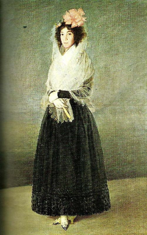 Francisco de Goya the marquesa de  la solana, c. china oil painting image